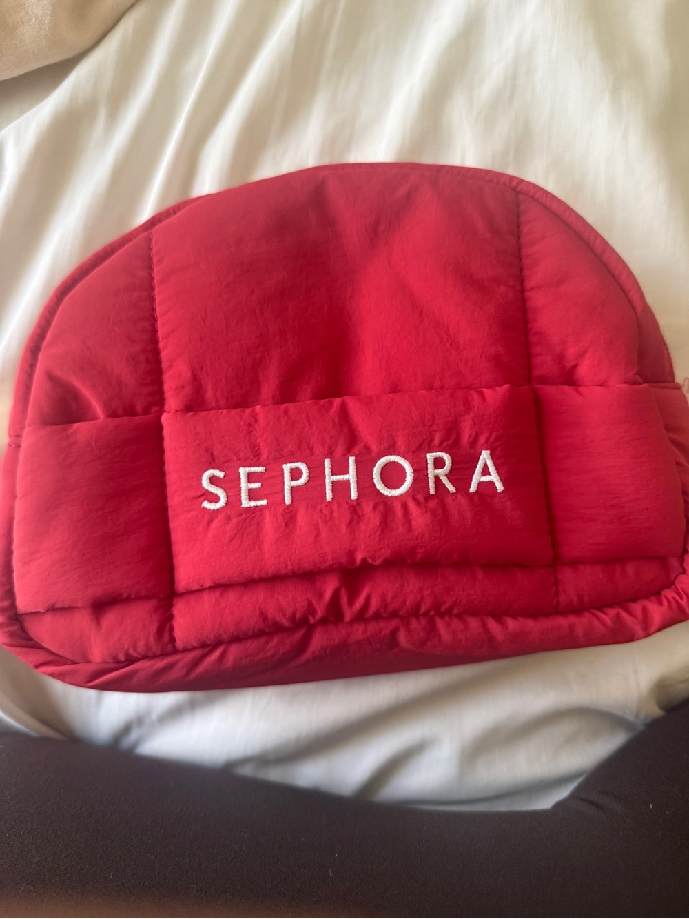 ❤️3/$25 Sephora Red Makeup Cosmetics Bag